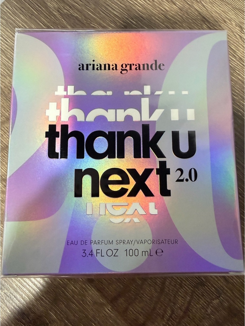 Ariana Grande Thank U Next 2.0 by Ariana Grande EDP Spray 3.4 oz 100 ml NEW